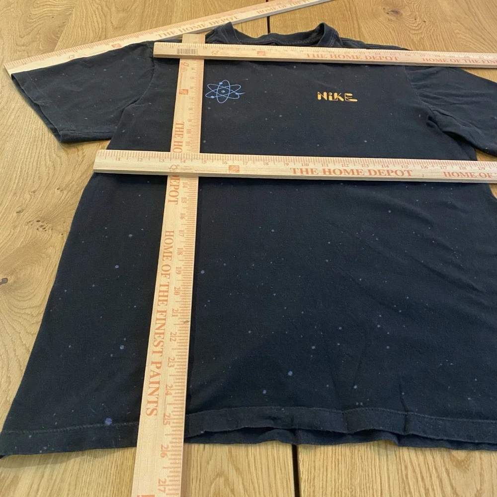Nike Intergalactic UNLTD T-shirt men's medium black galactic print